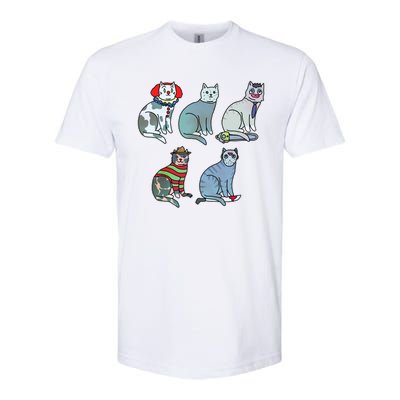 Horror Movie Cats Softstyle® CVC T-Shirt