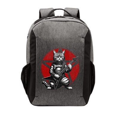 Heavy Metal Cats And Death Metal Music Metalhead Rock Guitar Vector Backpack