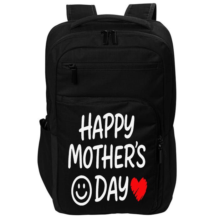 Happy Mothers Day For Baby Saying For Mom Impact Tech Backpack