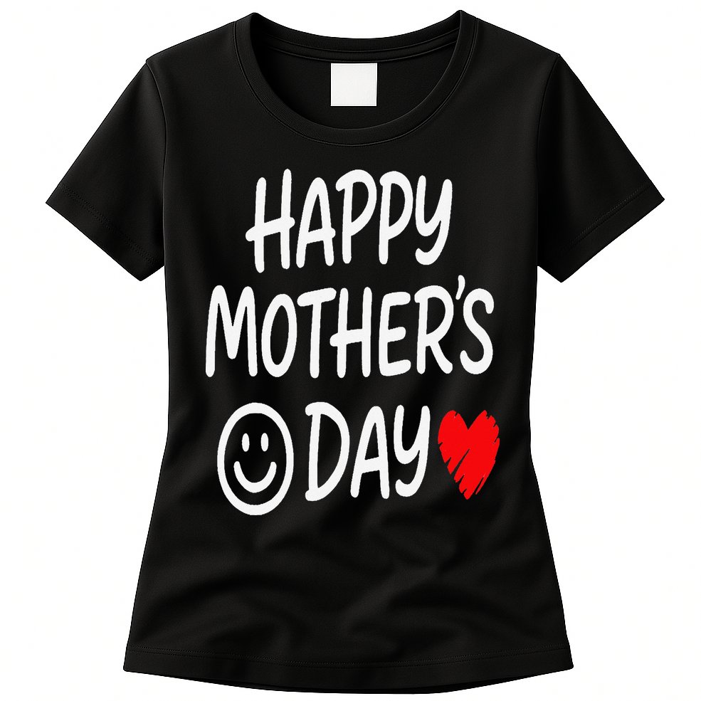 Happy Mothers Day For Baby Saying For Mom Womens T-Shirt