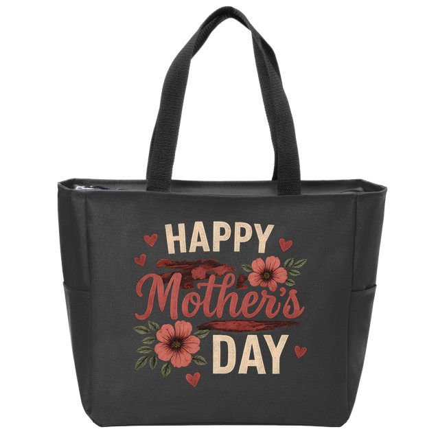 Happy Mother's Day Zip Tote Bag