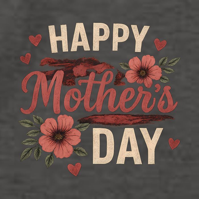 Happy Mother's Day Vector Backpack