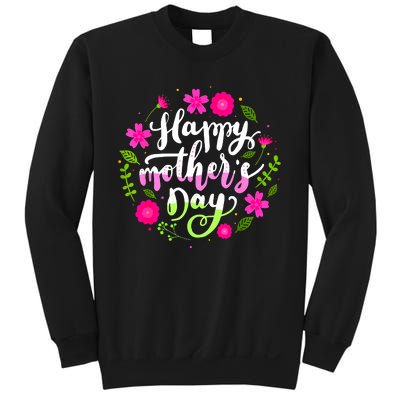 Happy Mother's Day Groovy Mothers Day Butterfly Mom Sweatshirt