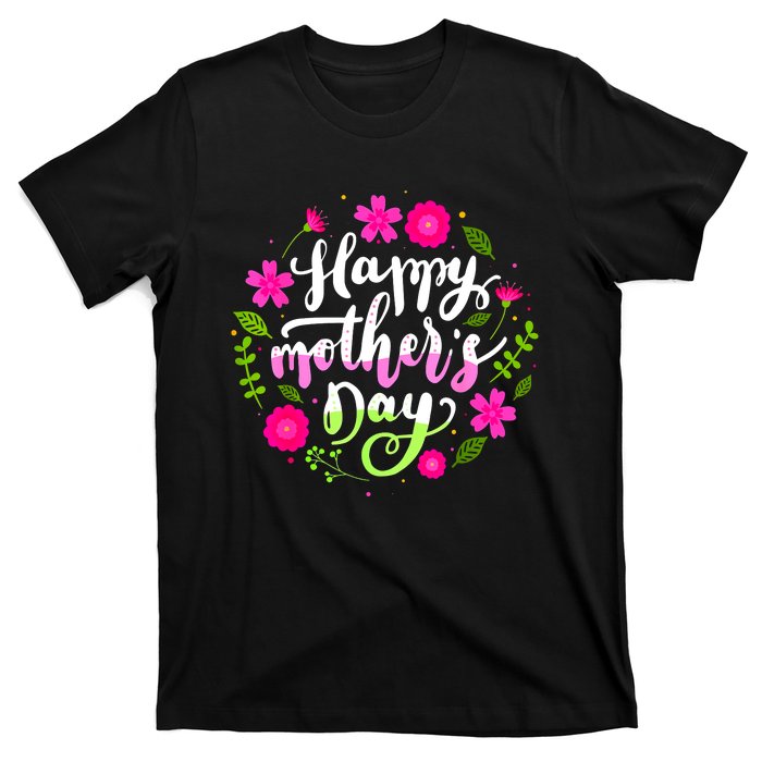 Happy Mother's Day Groovy Mothers Day Butterfly Mom T-Shirt