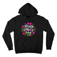 Happy Mother's Day Groovy Mothers Day Butterfly Mom Tall Hoodie