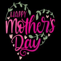 Happy Mother's Day Heart Flower Cooling Performance Crew T-Shirt