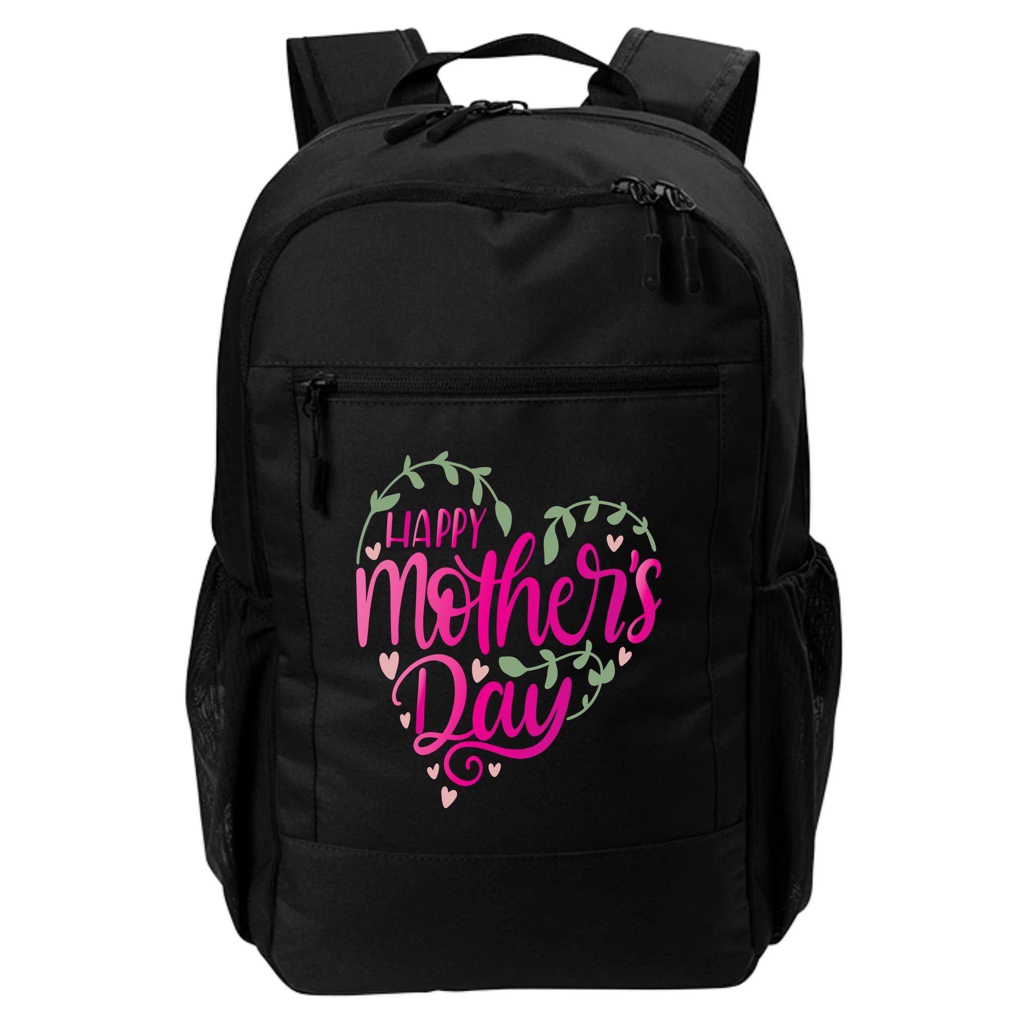 Happy Mother's Day Heart Flower Backpack