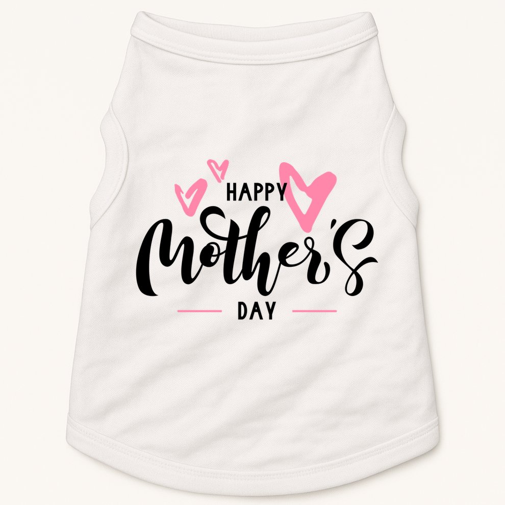 Happy Mothers Day Cute Doggie Tank