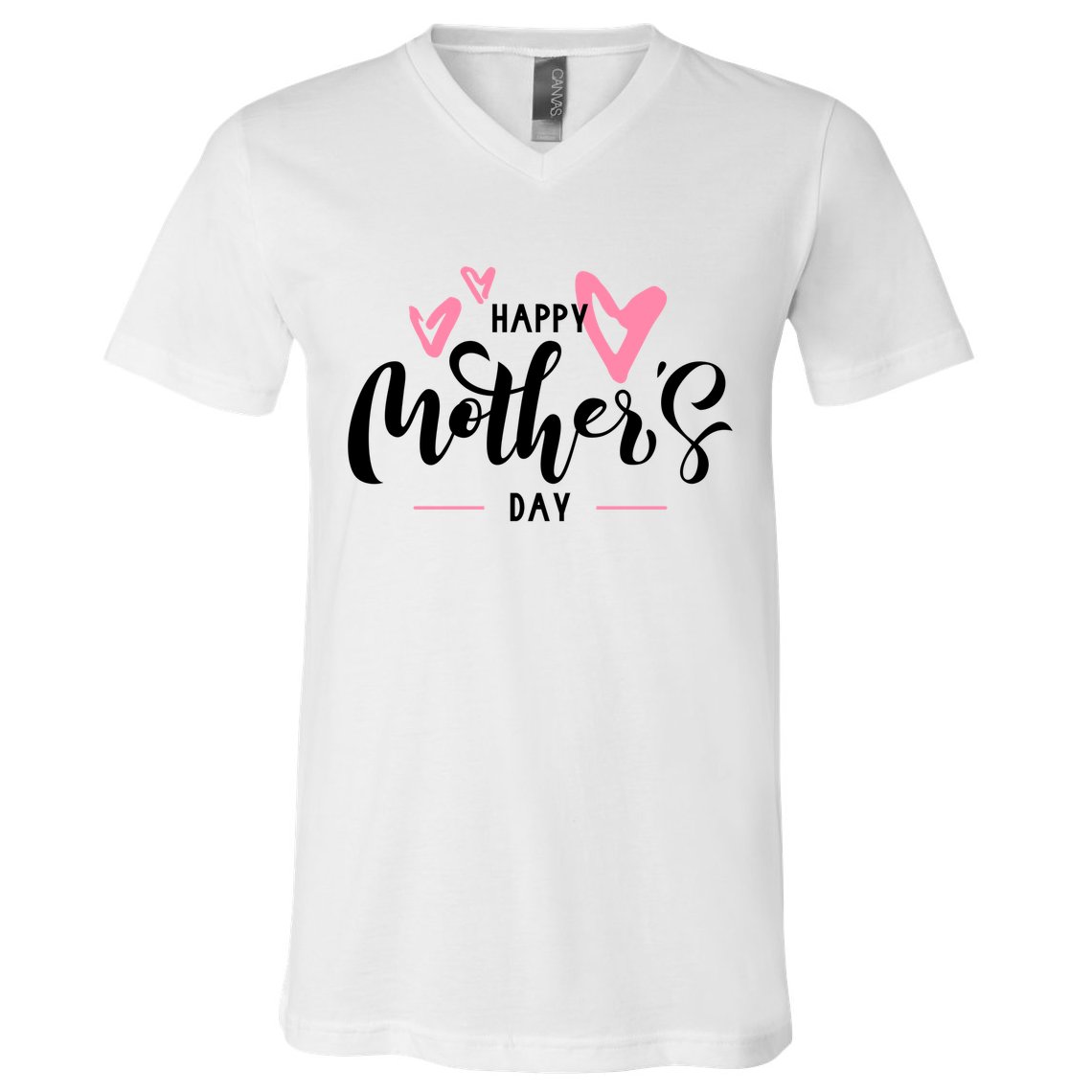 Happy Mothers Day Cute V-Neck T-Shirt