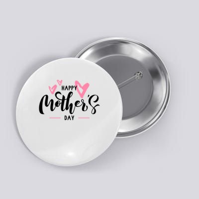 Happy Mothers Day Cute Button
