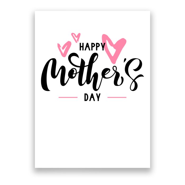 Happy Mothers Day Cute Poster