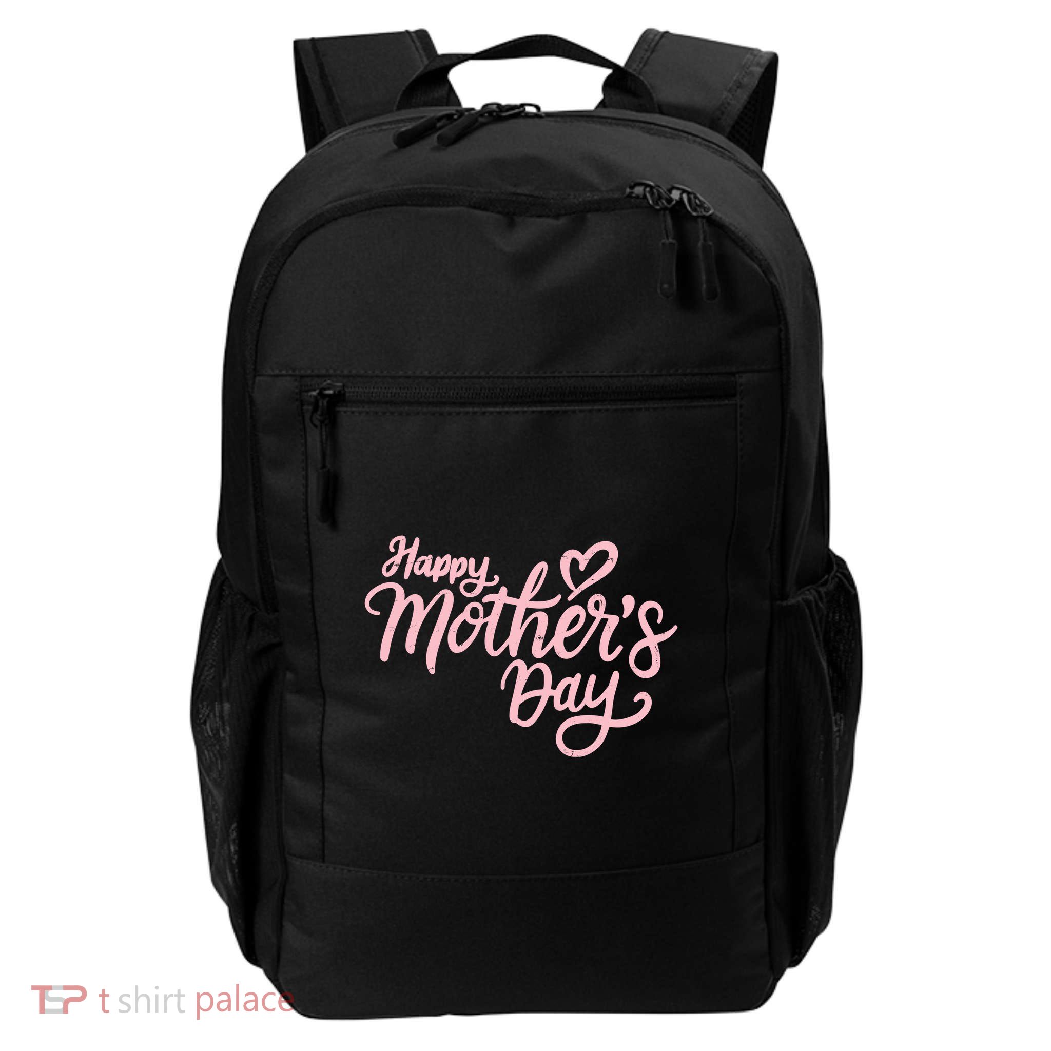 Happy Mothers Day Heart Cute Gift Daily Commute Backpack