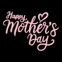Happy Mothers Day Heart Cute Gift Zip Tote Bag
