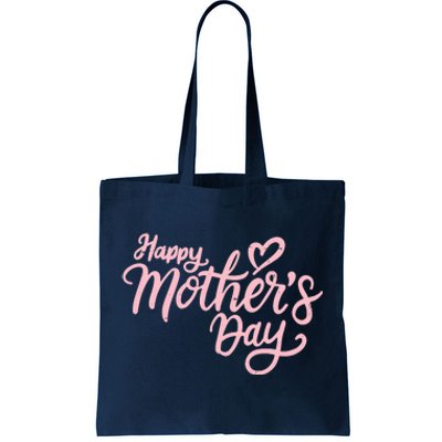 Happy Mothers Day Heart Cute Gift Tote Bag