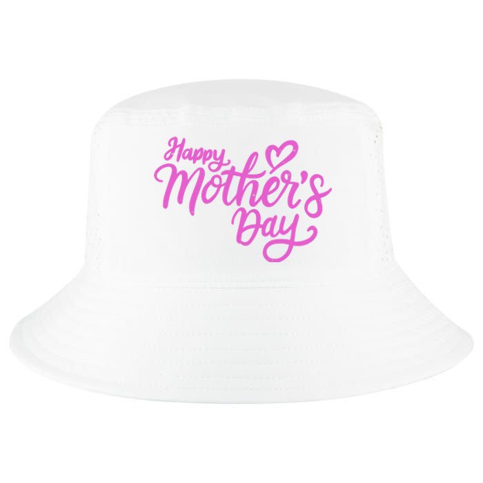 Happy Mothers Day Heart Cute Gift Cool Comfort Performance Bucket Hat