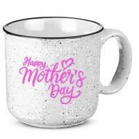 Happy Mothers Day Heart Cute Gift 15oz Campfire Ceramic Mug