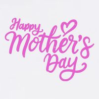 Happy Mothers Day Heart Cute Gift Flatbill Hat