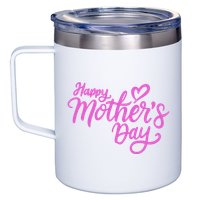 Happy Mothers Day Heart Cute Gift 12oz Stainless Steel Coffee Mug