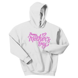 Happy Mothers Day Heart Cute Gift Kids Hoodie