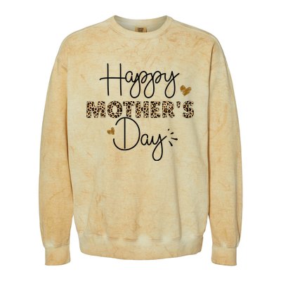 Happy Mothers Day for Mom Mommy Grandma Wo Gift Colorblast Crewneck Sweatshirt