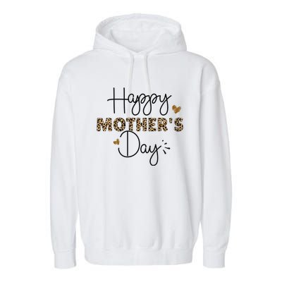 Happy Mothers Day for Mom Mommy Grandma Wo Gift Garment-Dyed Fleece Hoodie