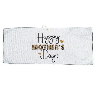 Happy Mothers Day for Mom Mommy Grandma Wo Gift Large Microfiber Waffle Golf Towel