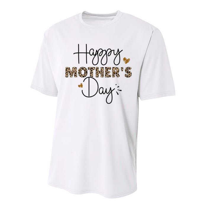 Happy Mothers Day for Mom Mommy Grandma Wo Gift Performance Sprint T-Shirt