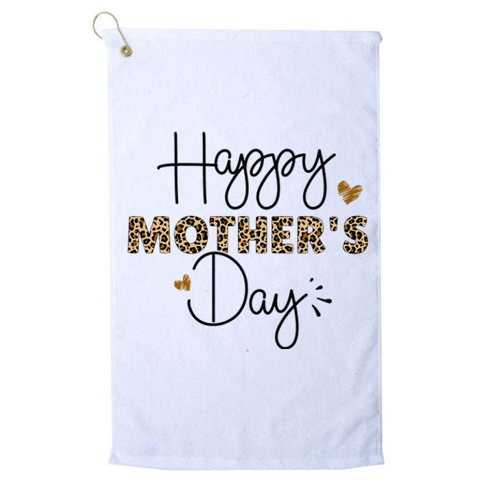 Happy Mothers Day for Mom Mommy Grandma Wo Gift Platinum Collection Golf Towel