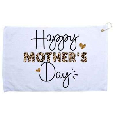 Happy Mothers Day for Mom Mommy Grandma Wo Gift Grommeted Golf Towel