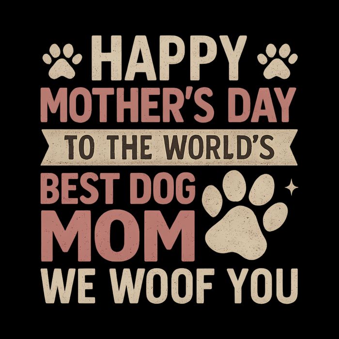 Happy Mother's Day to the World's Best Dog Mom 16 in Basic Backpack