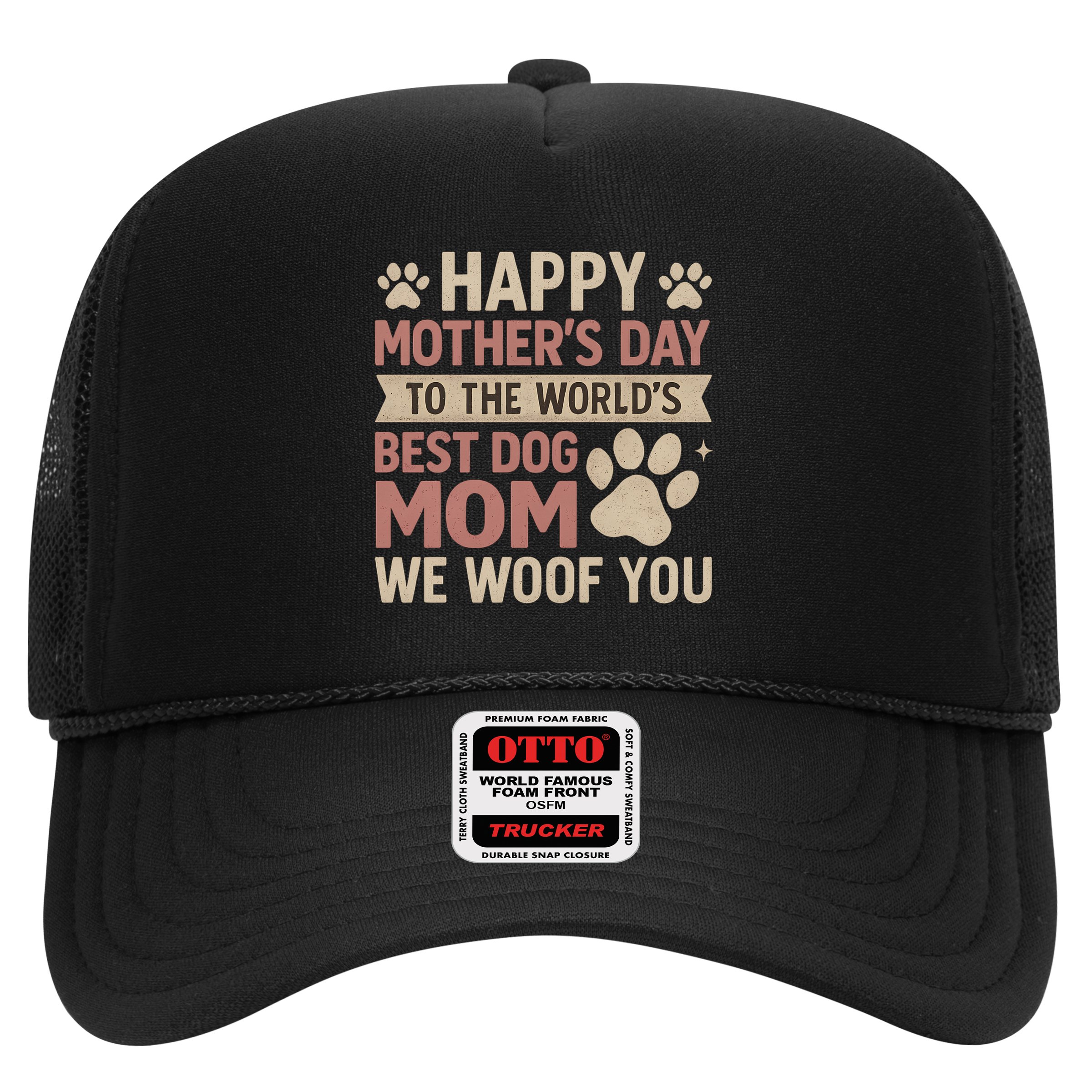 Happy Mother's Day to the World's Best Dog Mom Hat