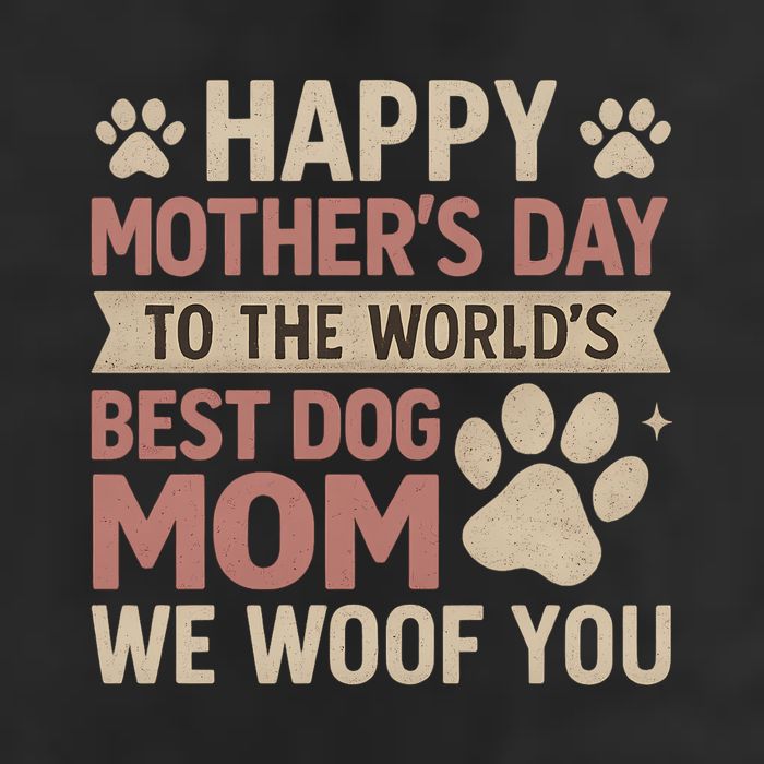 Happy Mother's Day to the World's Best Dog Mom Hat