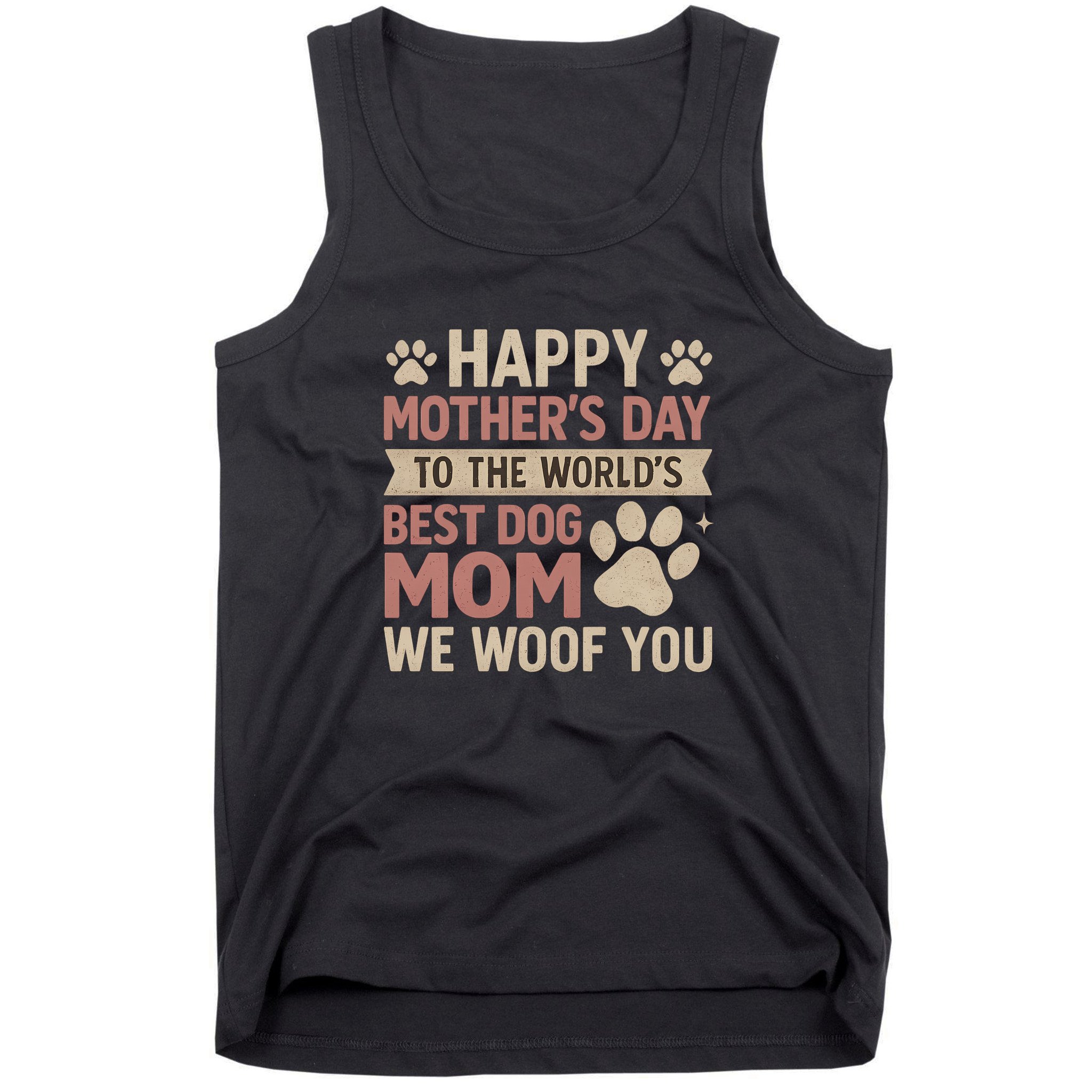Happy Mother's Day to the World's Best Dog Mom Tank Top
