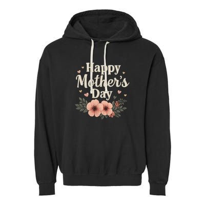 Happy Mother's Day Garment-Dyed Fleece Hoodie
