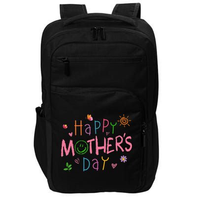 Happy Mothers Day For Baby Saying For Mom Impact Tech Backpack