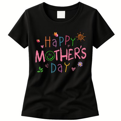 Happy Mothers Day For Baby Saying For Mom Womens T-Shirt