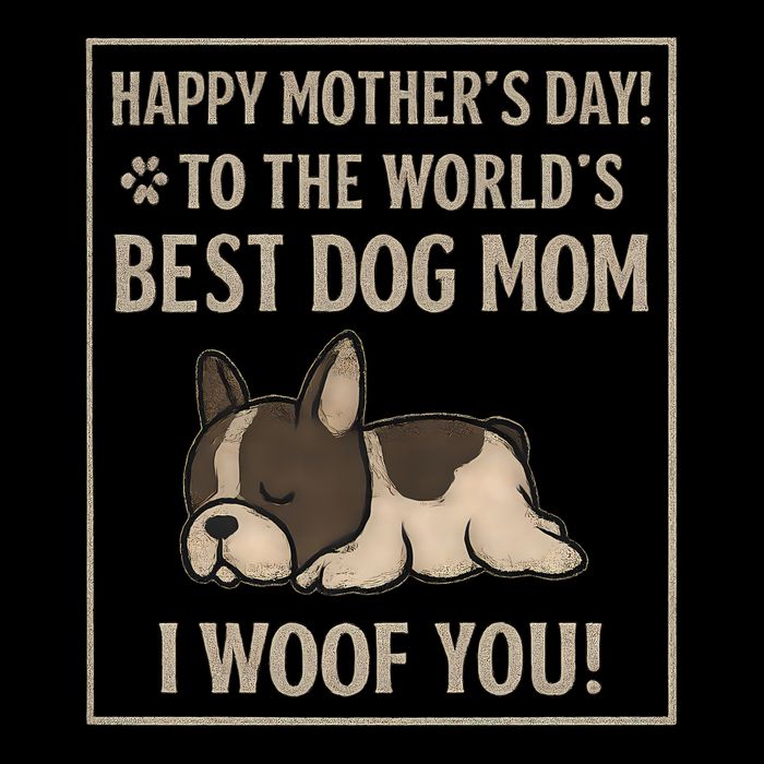 Happy Mother's Day to the World's Best Dog Mom Cooling Performance Crew T-Shirt