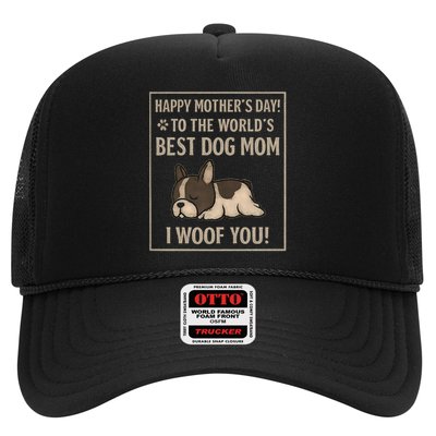 Happy Mother's Day to the World's Best Dog Mom Hat
