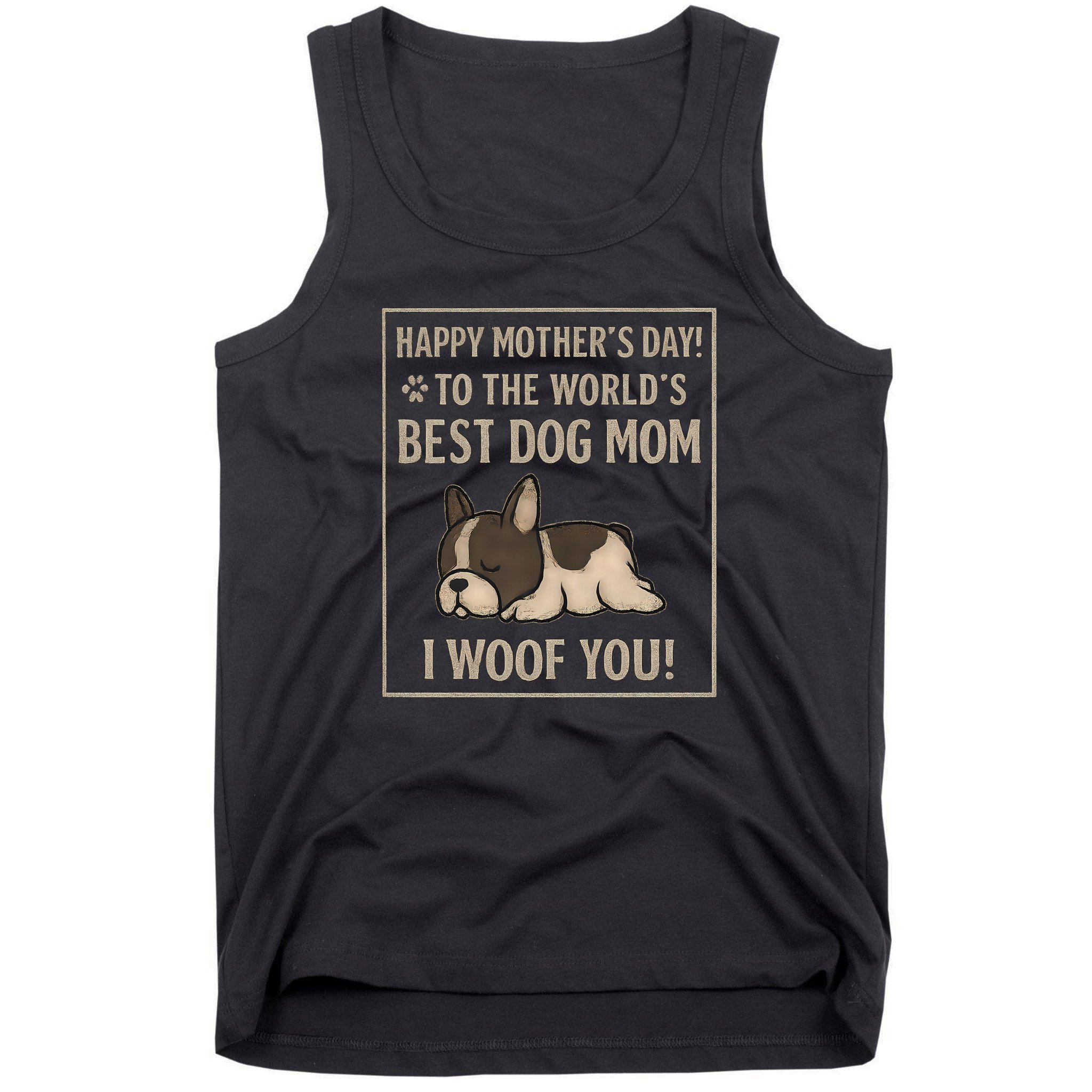 Happy Mother's Day to the World's Best Dog Mom Tank Top