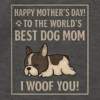 Happy Mother's Day to the World's Best Dog Mom Vector Backpack