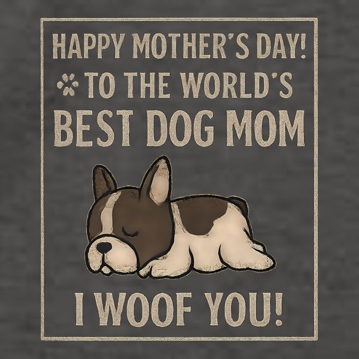Happy Mother's Day to the World's Best Dog Mom Vector Backpack