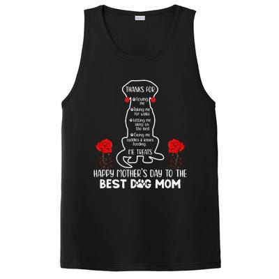 Happy Mothers Day Dog Mom Gift PosiCharge Competitor Tank