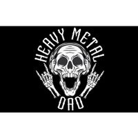 Heavy Metal Dad Rock Metalhead Heavy Metal Dad Bumper Sticker