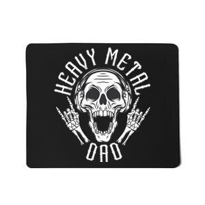 Heavy Metal Dad Rock Metalhead Heavy Metal Dad Mousepad