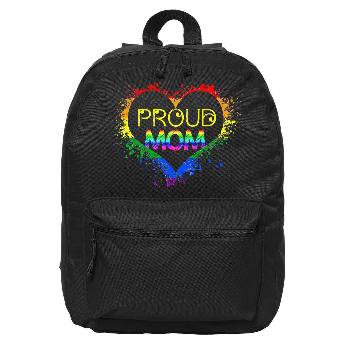 Happy Mothers Day Proud Mom 16 in Basic Backpack