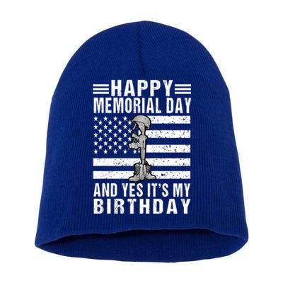 Happy Memorial Day Birthday Funny Gift 31st May Birthday Gift Short Acrylic Beanie