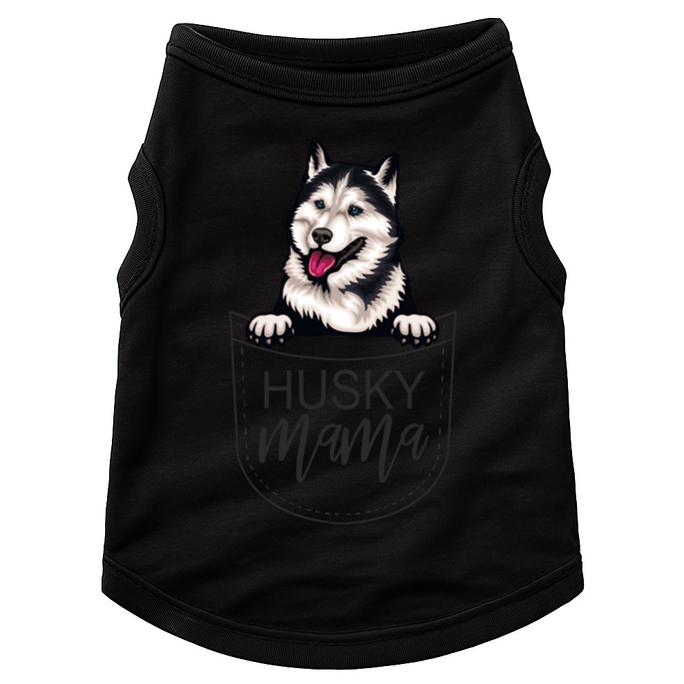 Husky Mama Dog Lover Funny Dog Mom Cute Dog Owner Funny Gift Doggie Tank