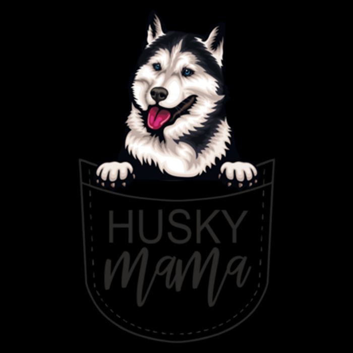 Husky Mama Dog Lover Funny Dog Mom Cute Dog Owner Funny Gift Cooling Performance Crew T-Shirt