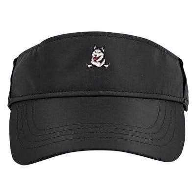 Husky Mama Dog Lover Funny Dog Mom Cute Dog Owner Funny Gift Adult Drive Performance Visor