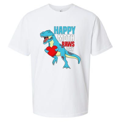 Happy Mother's Day Son For Mommy Rawr Trex Dino Sueded Cloud Jersey T-Shirt